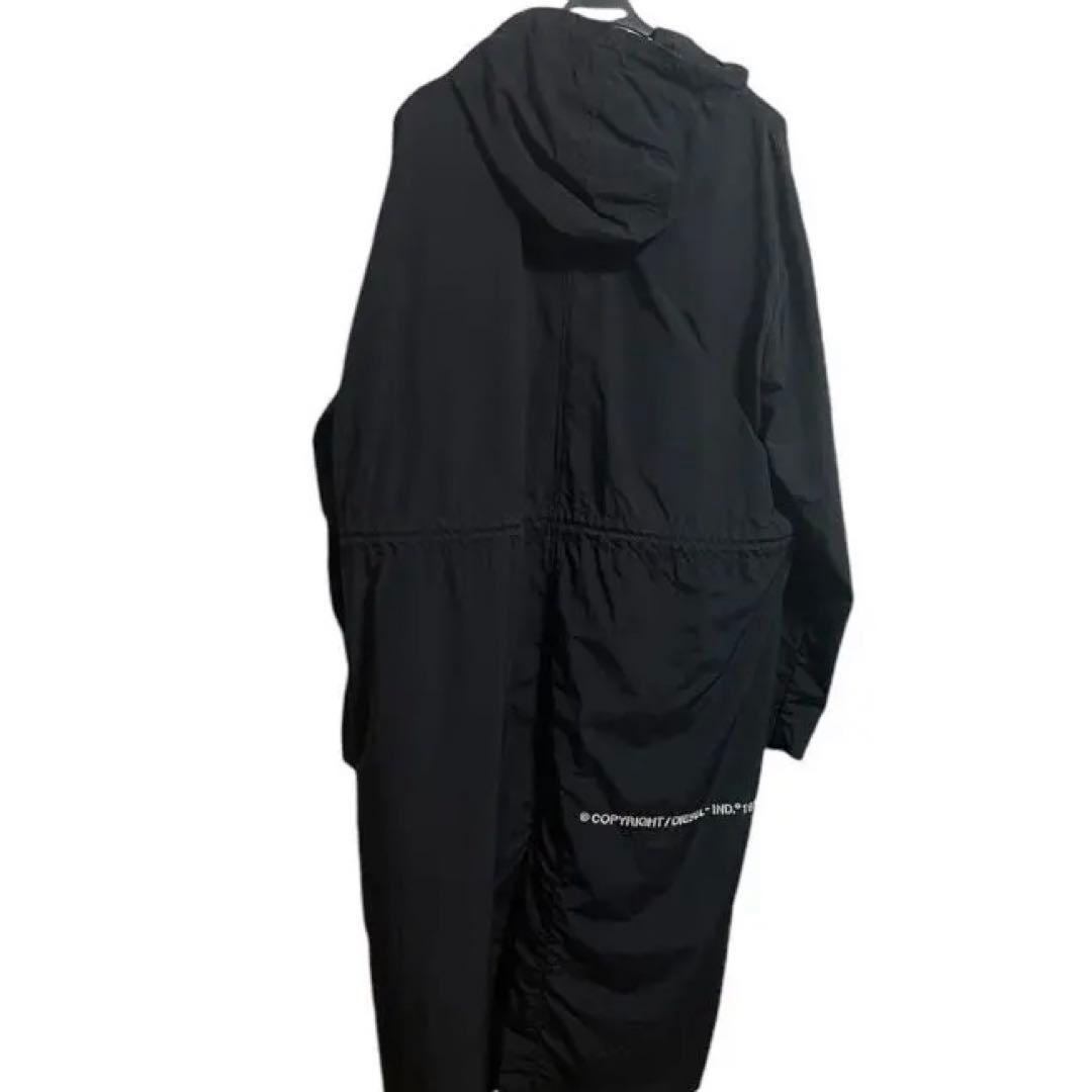 ディーゼル　ナイロンフーデットコート　DESEL