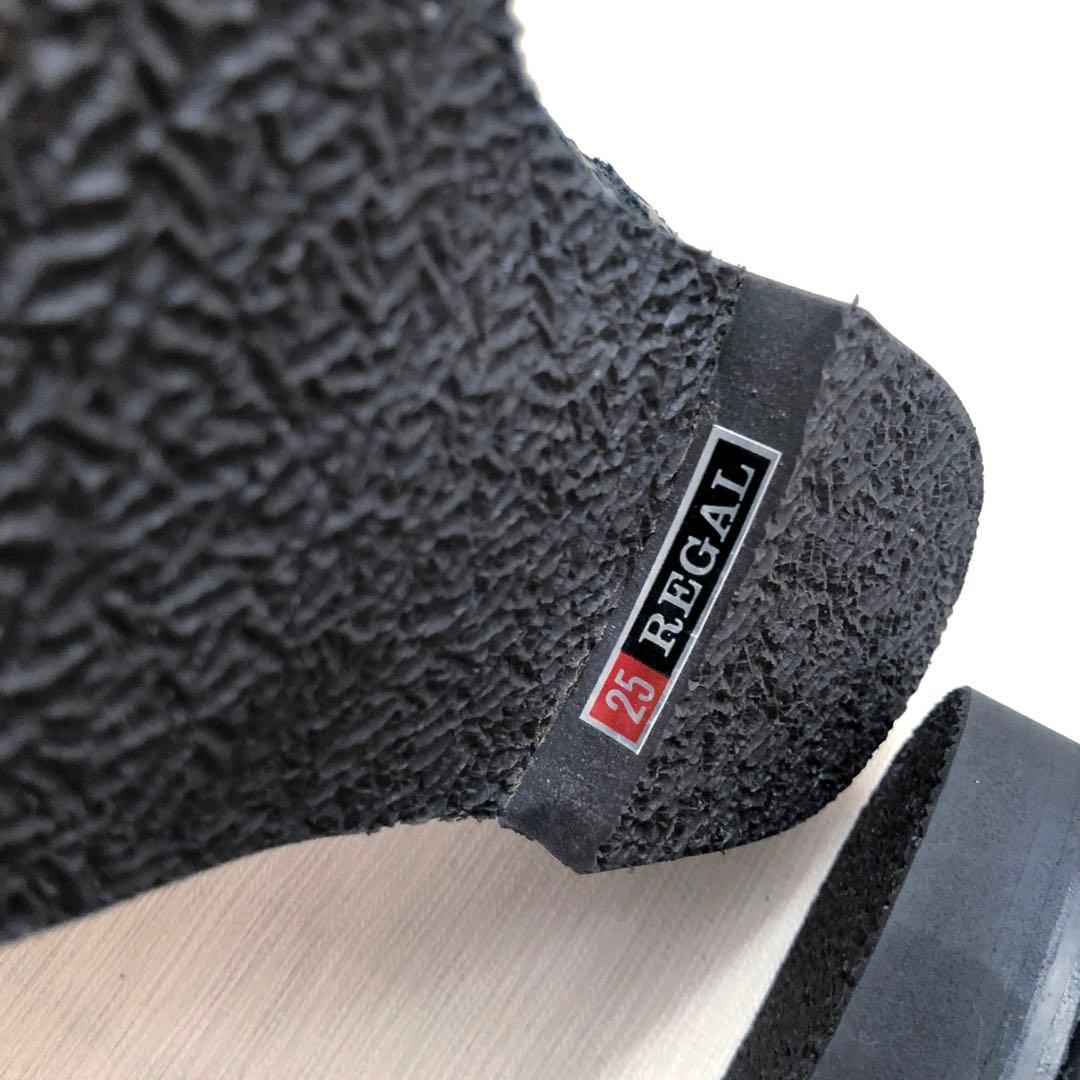 REGAL リーガル ウィングチップ ビジネスシューズ 25cm 黒