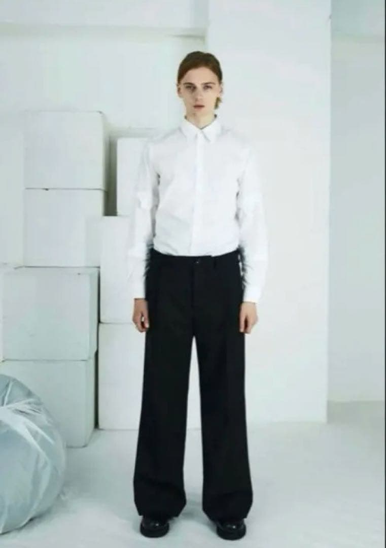 パンツ STRONG BASIC TROUSERS BLACK 44