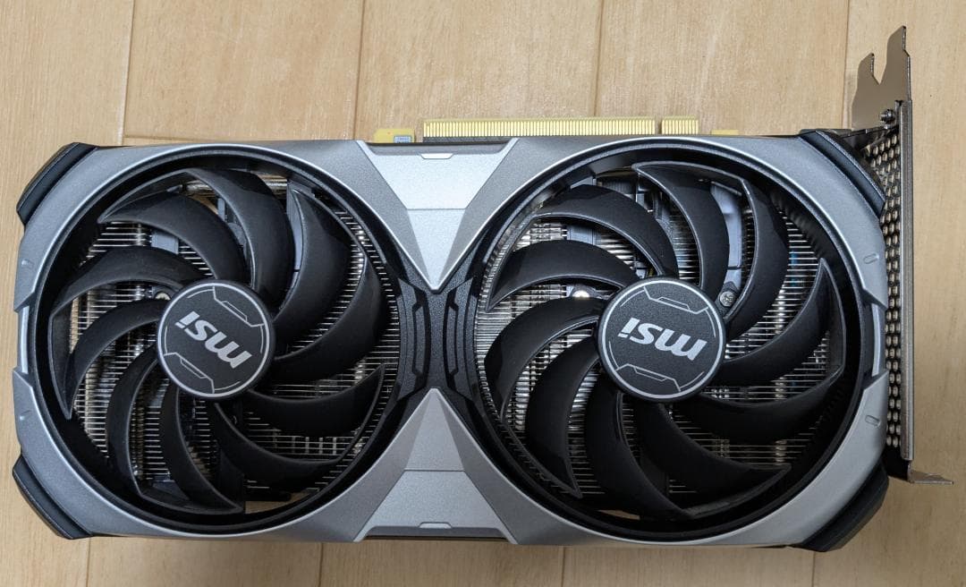 グラフィックボード・グラボ・ビデオカード MSI GeForce RTX 4070 VENTUS 2X 12G OC
