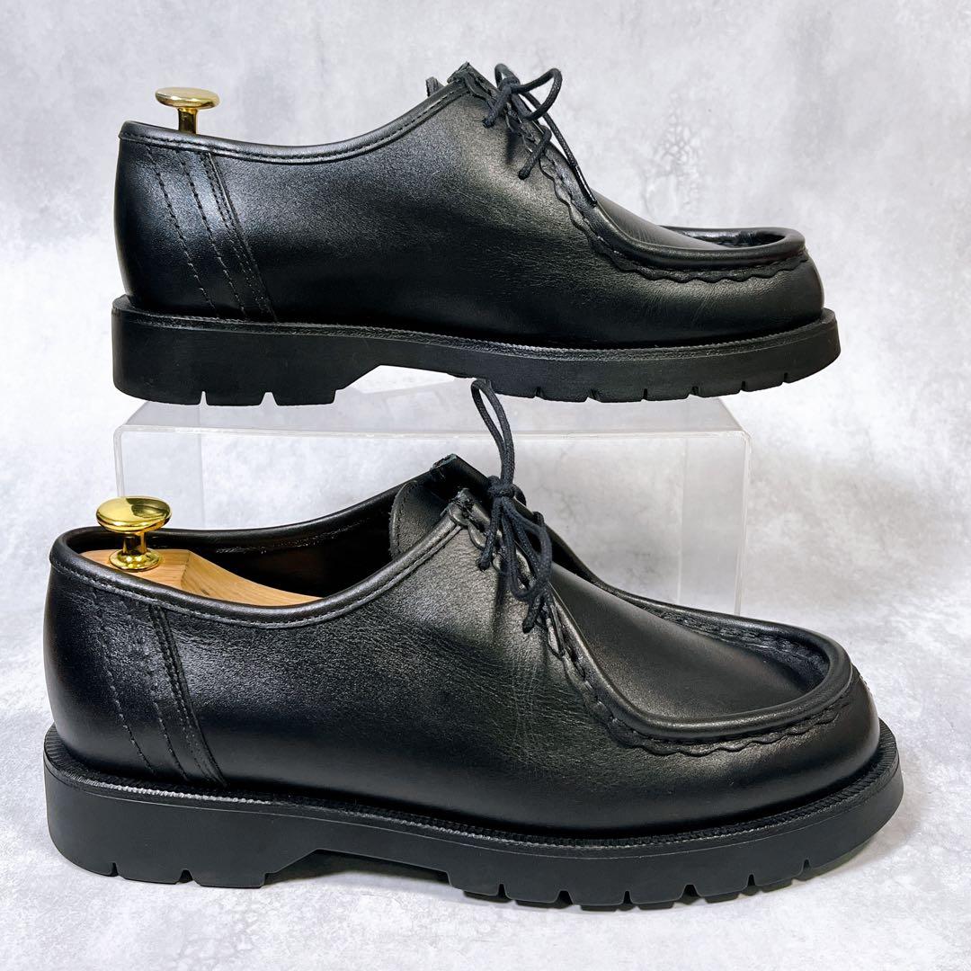 ☆未使用級☆【クレマン】パドロール(40) チロリアンシューズ　本革　厚底　黒