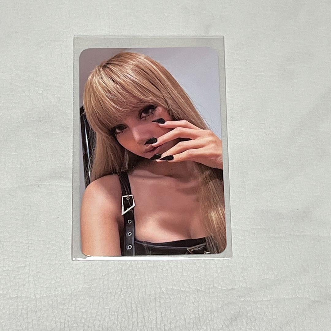 d*9様 BLACKPINK LISA リサ POPUP購入特典 限定 トレカ