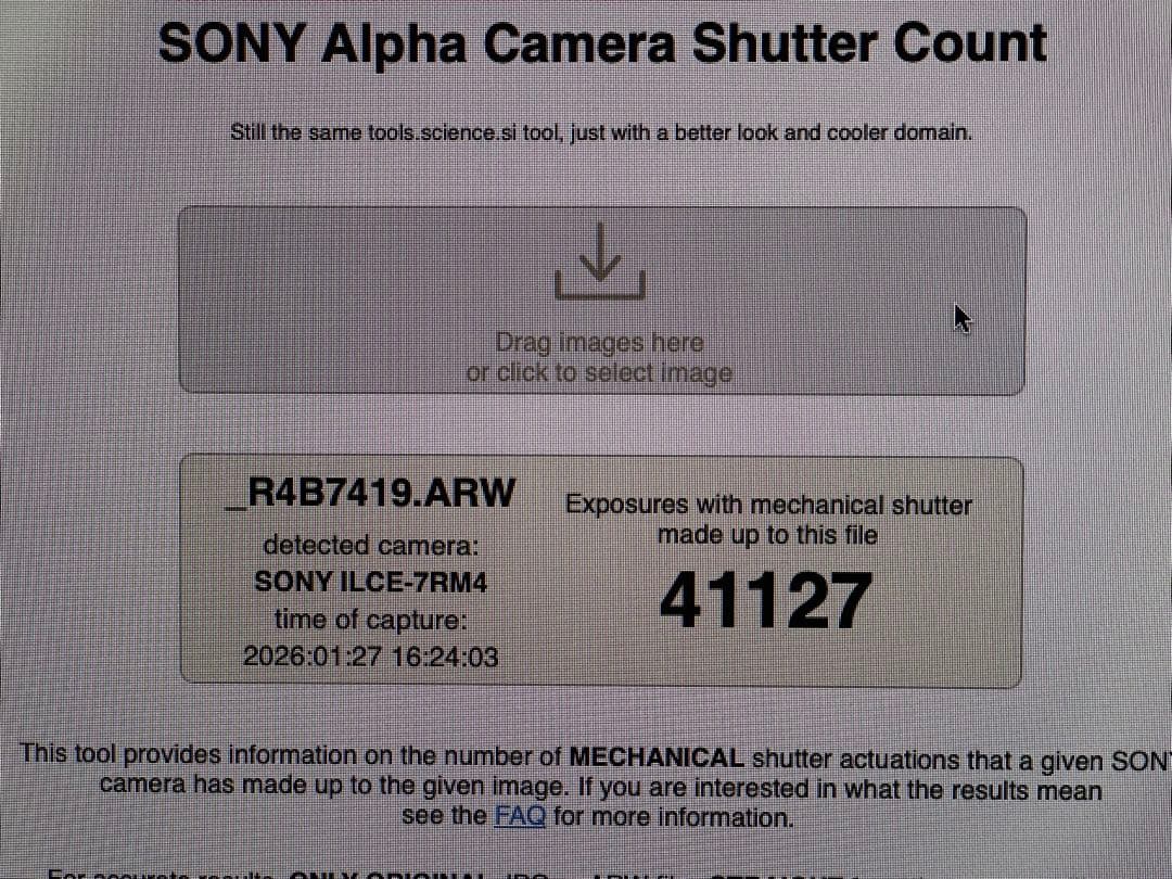 SONY α7RⅣ 【購入前に必ず説明を一読ください】