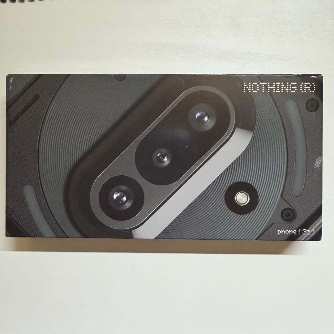 Nothing Phone (3a) Black 12/256GB 新品 未開封