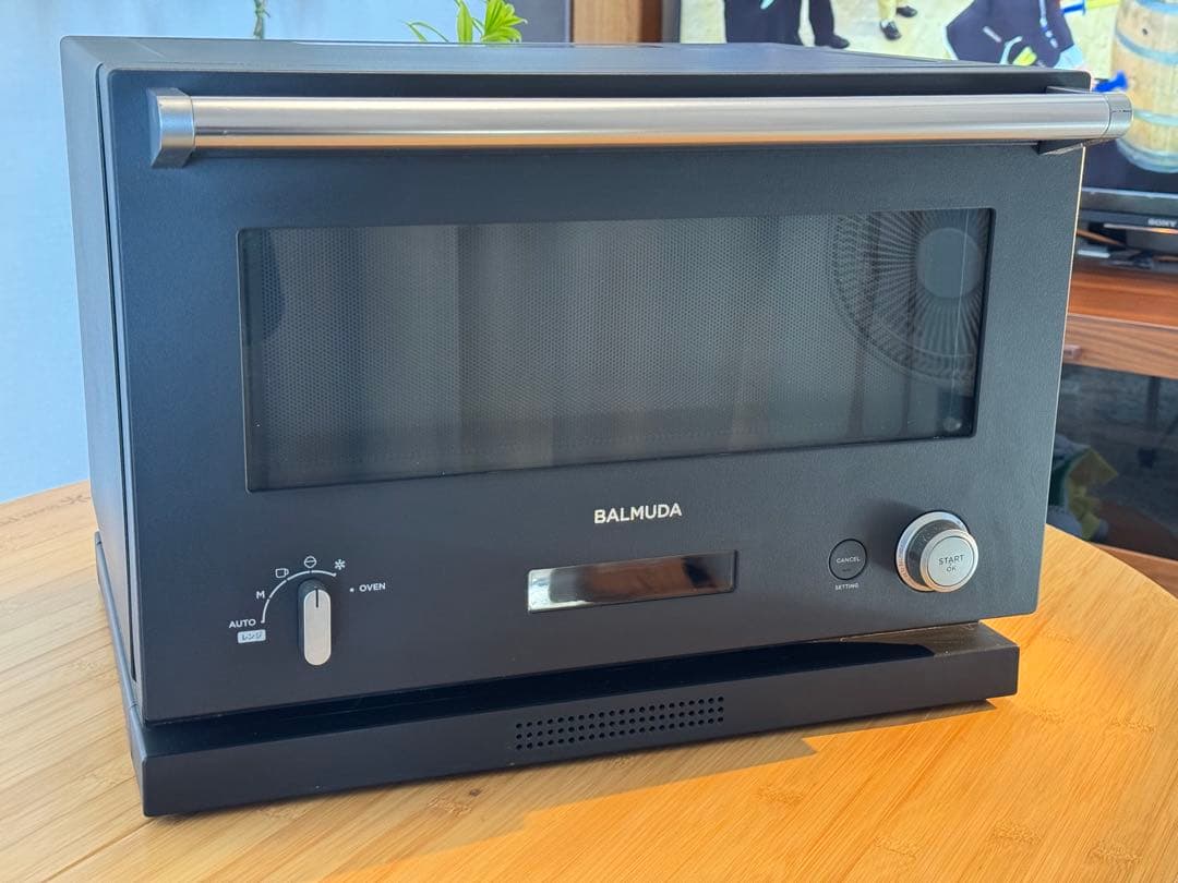 BALMUDA バルミューダ The Range オーブン付電子レンジ ブラック