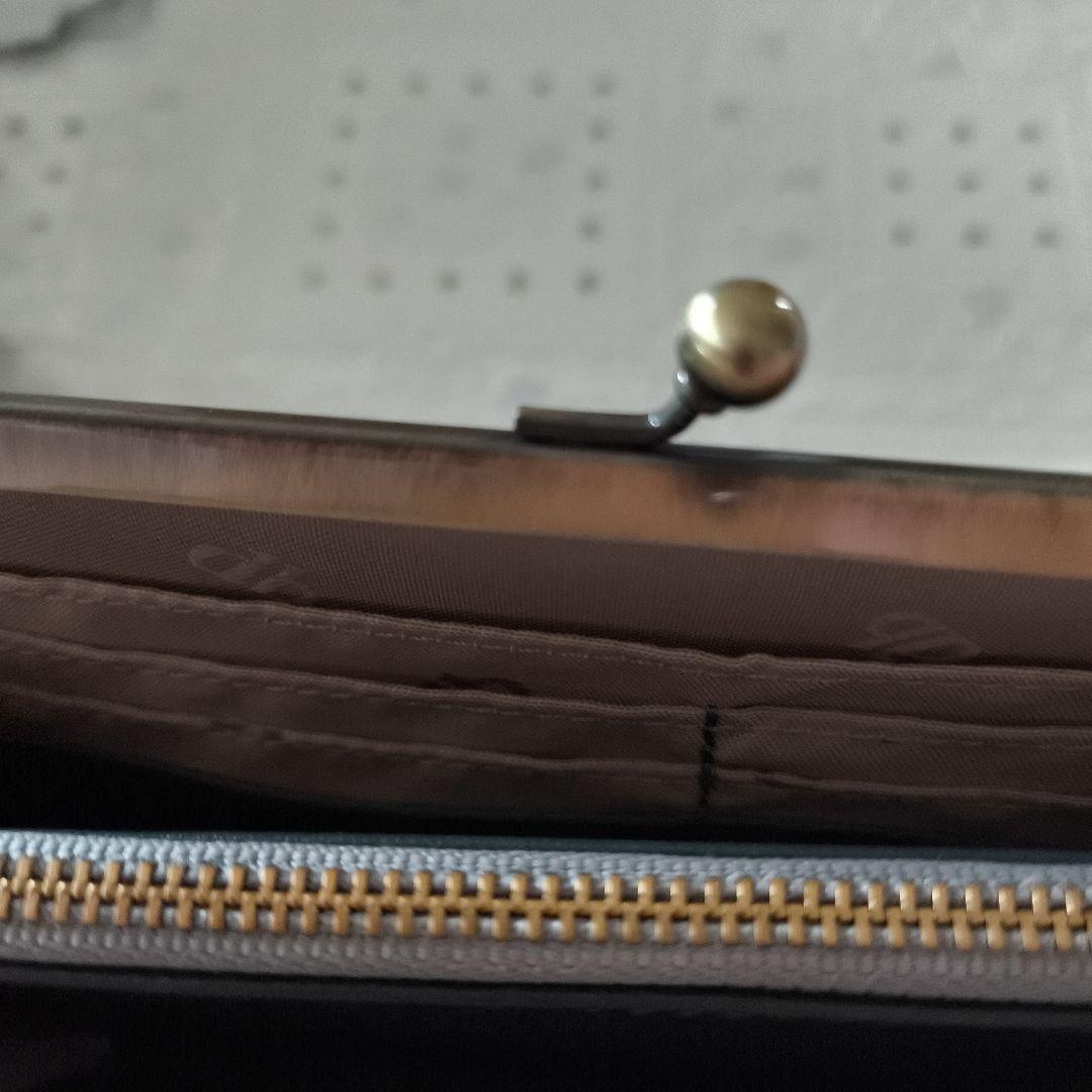 む*ぎ様 花柄デコブランシェがま口財布