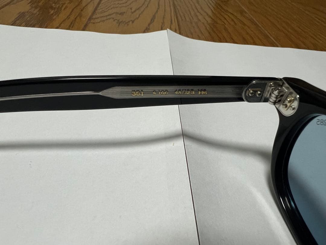 EYEVAN 7285 351 ブラック サングラス