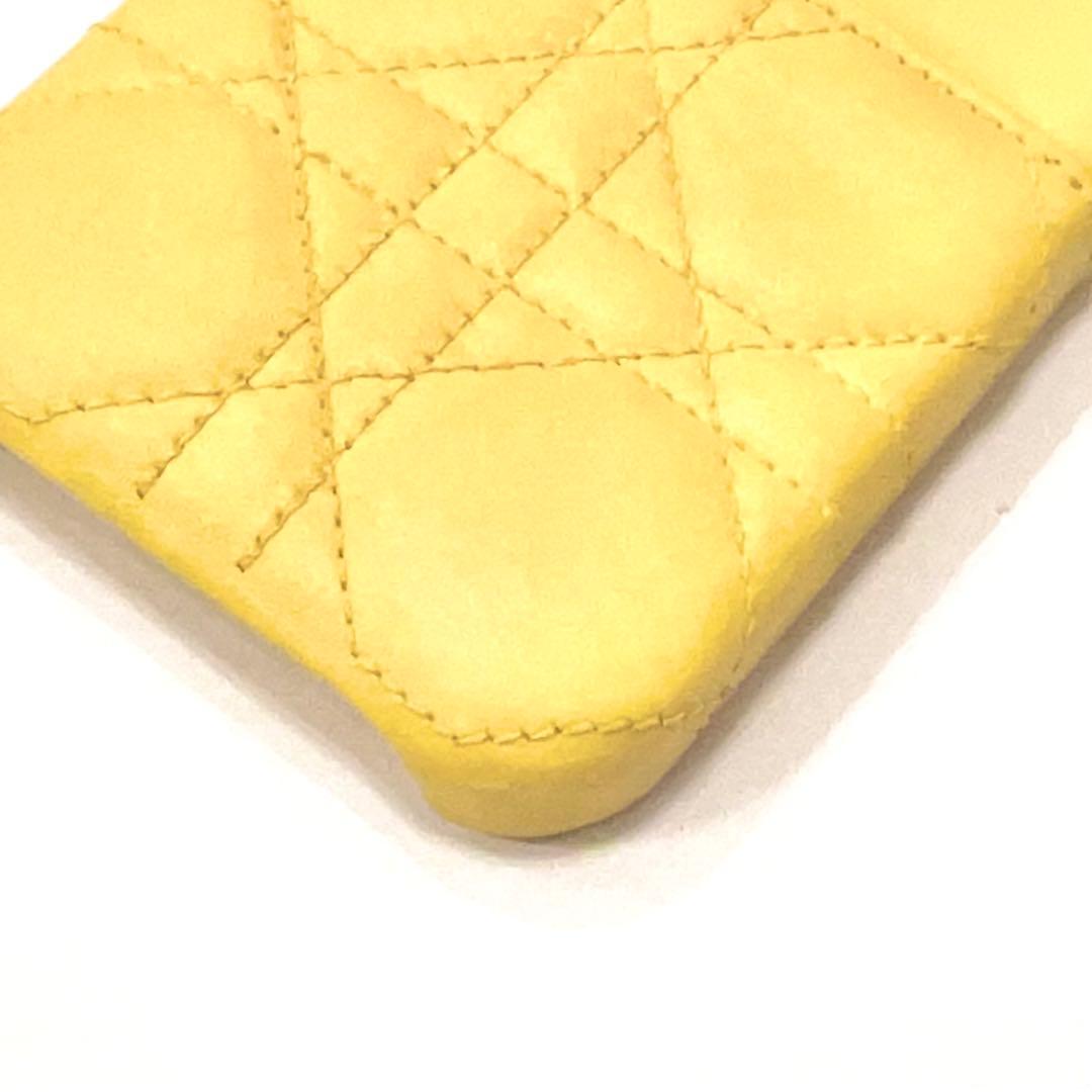 クリスチャンディオール iPhone15Pro スマホ カナージュ イエロー