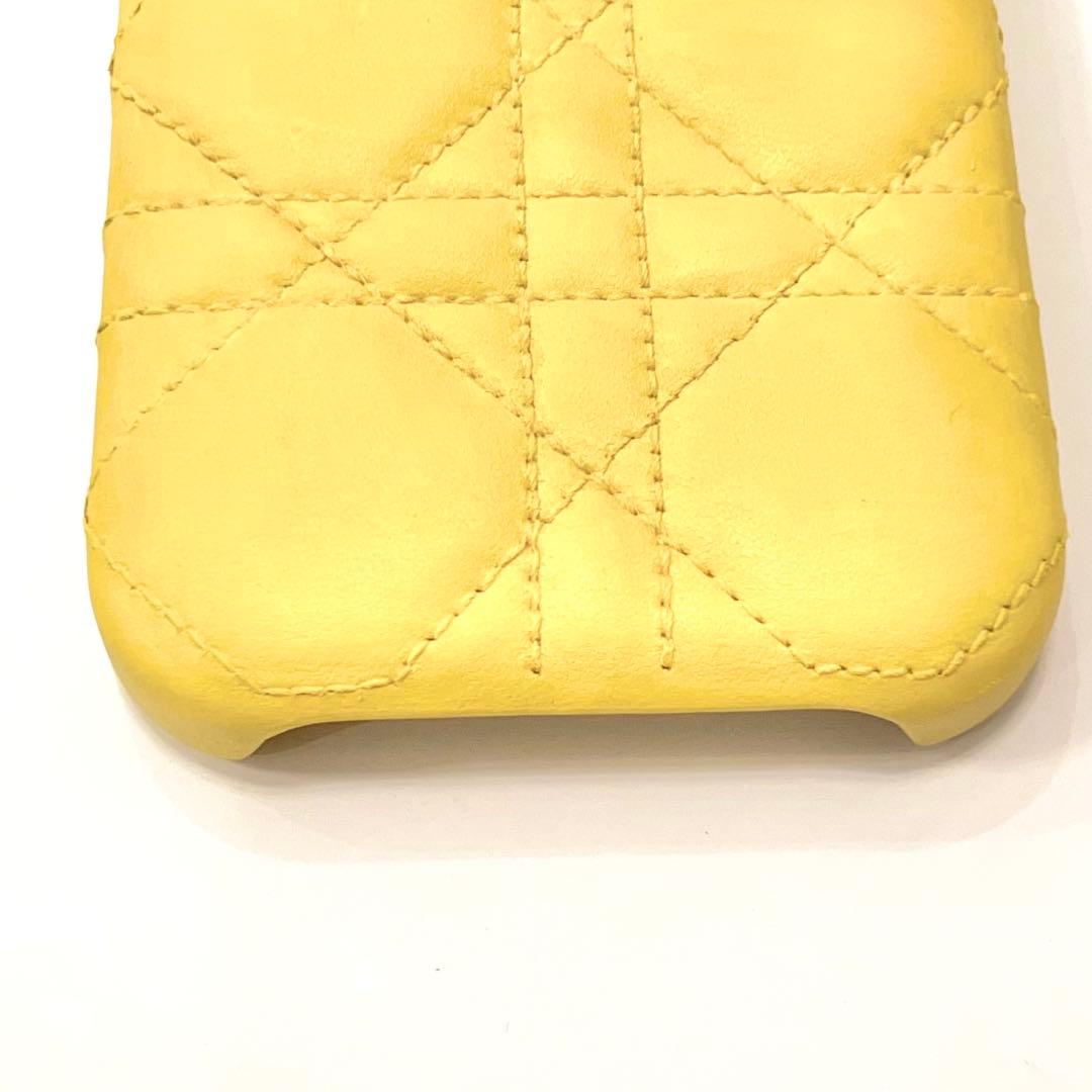 クリスチャンディオール iPhone15Pro スマホ カナージュ イエロー