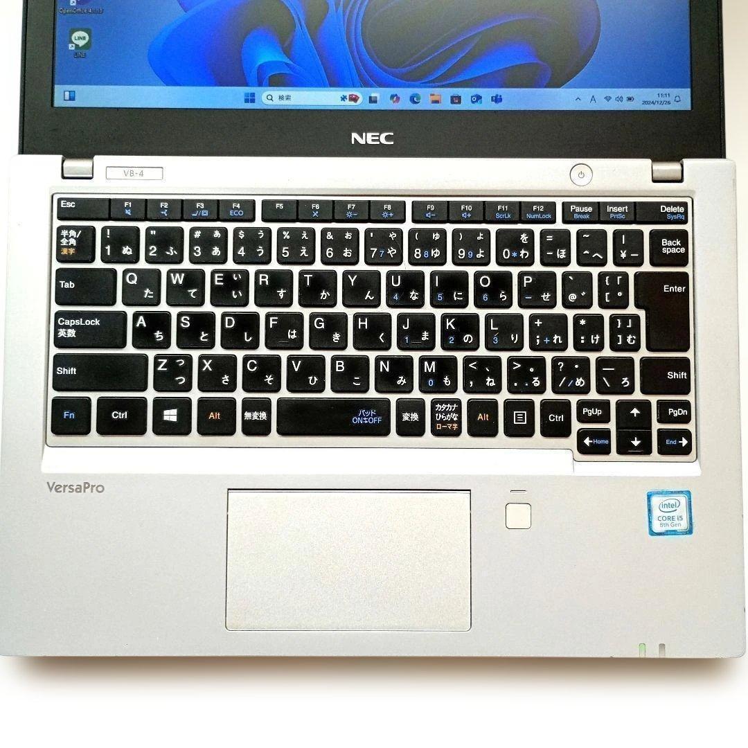 NEC i5 第8世代 新品SSD バッテリー11時間超 2/8まで限定