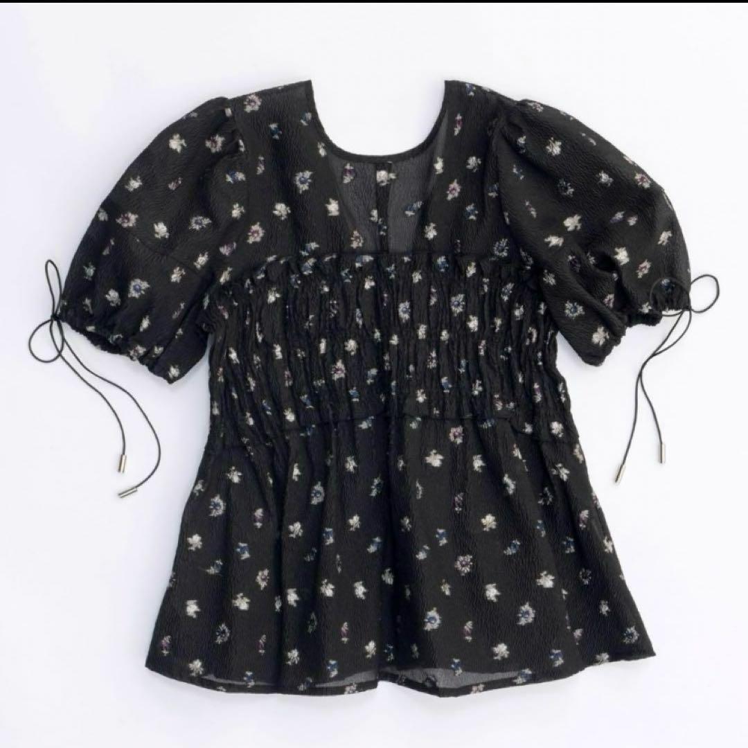 メゾンスペシャル/Jacquard 2way Puff Sleeve Tops