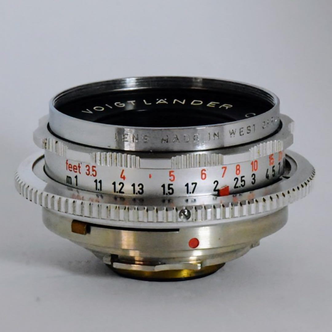 【西独製銘玉】Voigtländer COLOR-SKOPAR X 50/2.8
