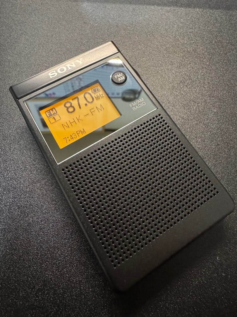 sony シンセサイザーラジオ　SRF-R356