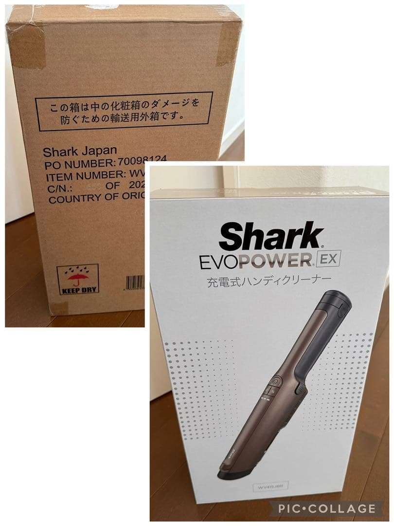 SHARKシャークEVOPOWEREX WV415JBR充電式ハンディクリーナー