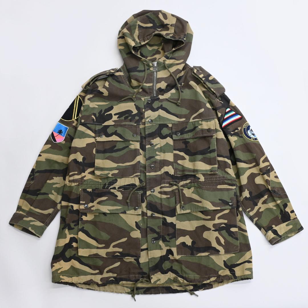 SAINT LAURENT PARIS ミリタリーコート 40537*