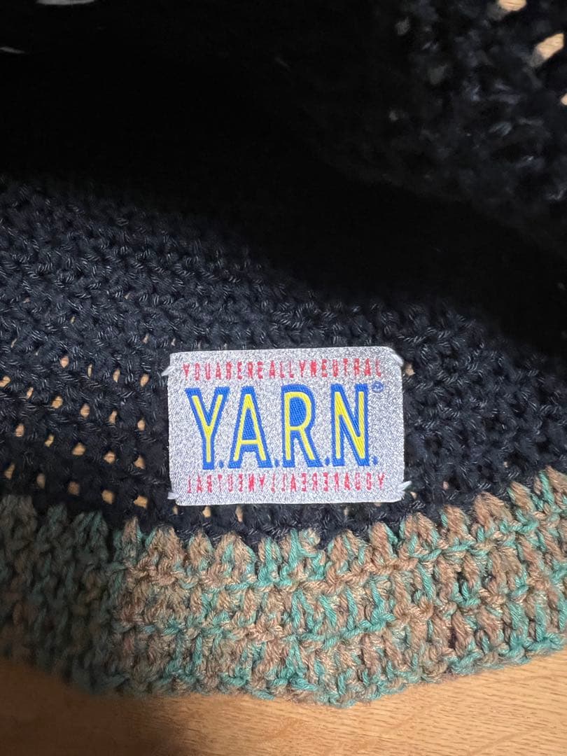 帽子 Y.A.R.N knit hat