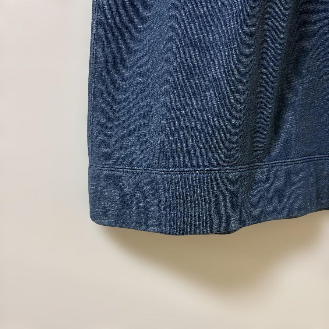 45R インディゴ裏毛 ワンピース