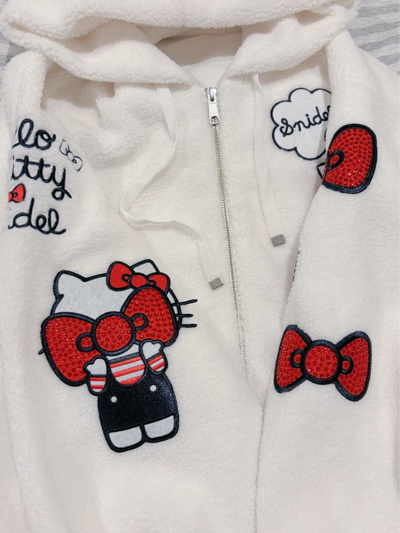 SNIDEL スナイデル ハローキティコラボ♡ボアパーカー