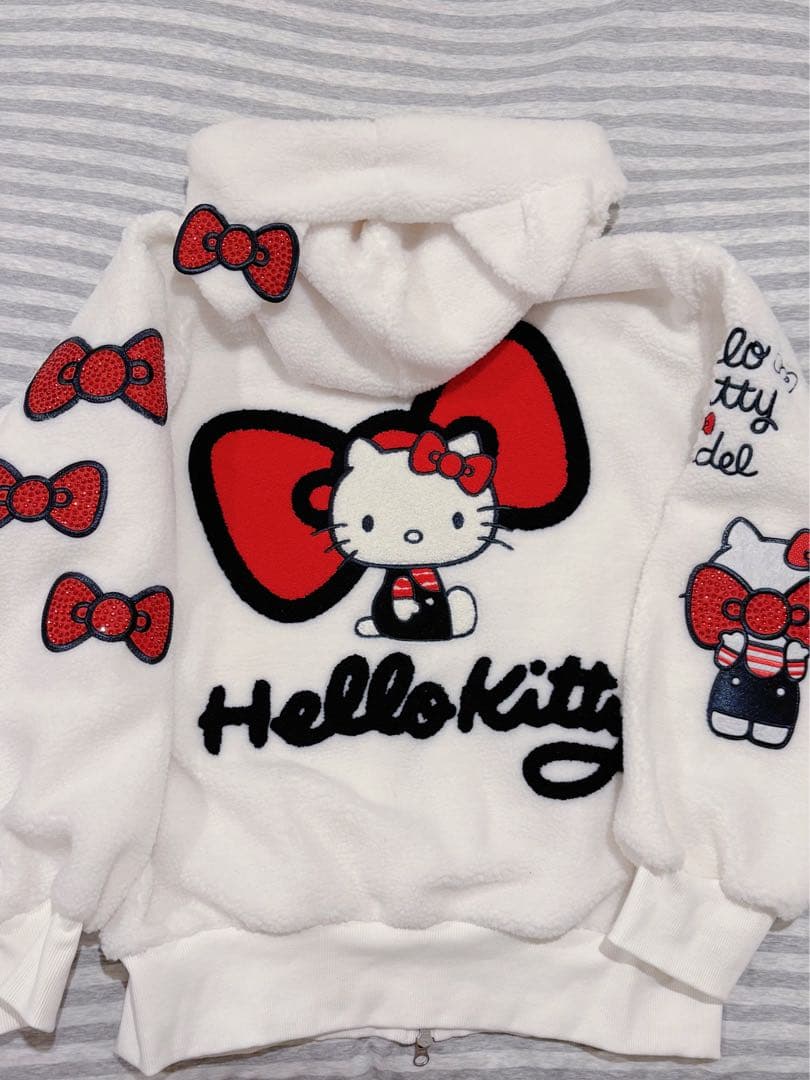 SNIDEL スナイデル ハローキティコラボ♡ボアパーカー