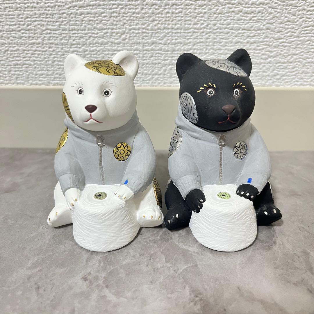 loopwheeler ループウィラー 吊熊 博多人形 中村信喬