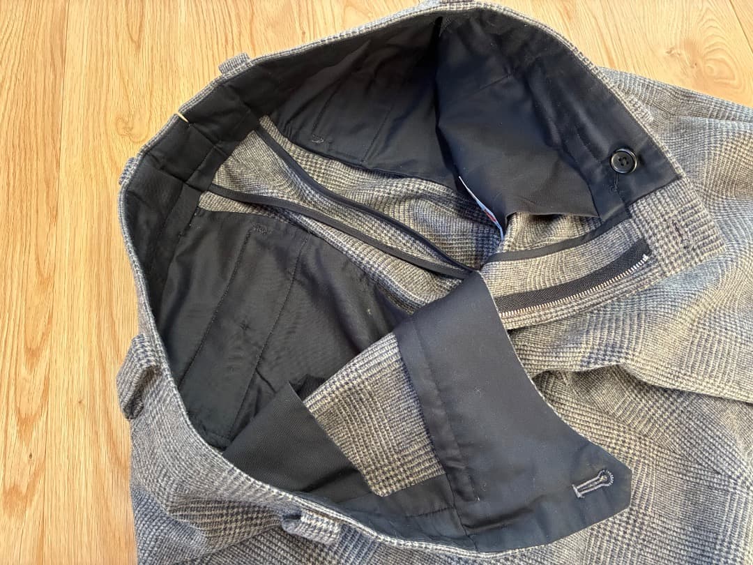 MARGARET HOWELL　FOX BROTHERS生地　スラックス L