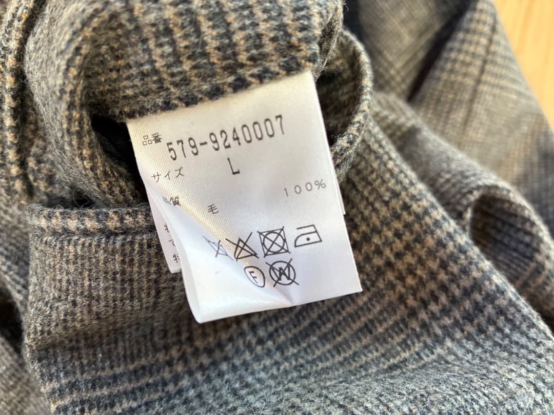 MARGARET HOWELL　FOX BROTHERS生地　スラックス L