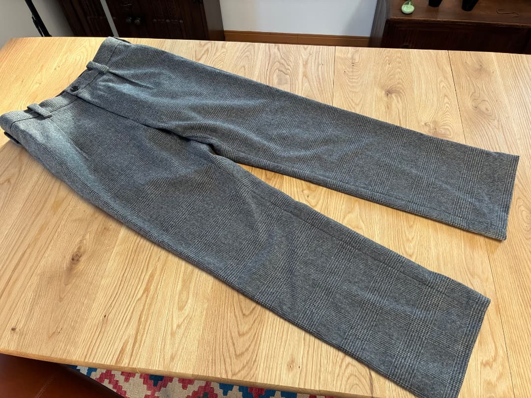 MARGARET HOWELL　FOX BROTHERS生地　スラックス L