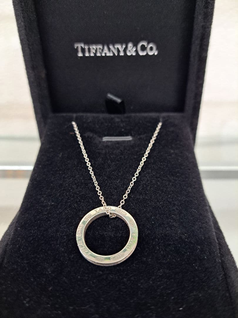 ぶーねTiffany&Co. ティファニー サークルリングネックレス925