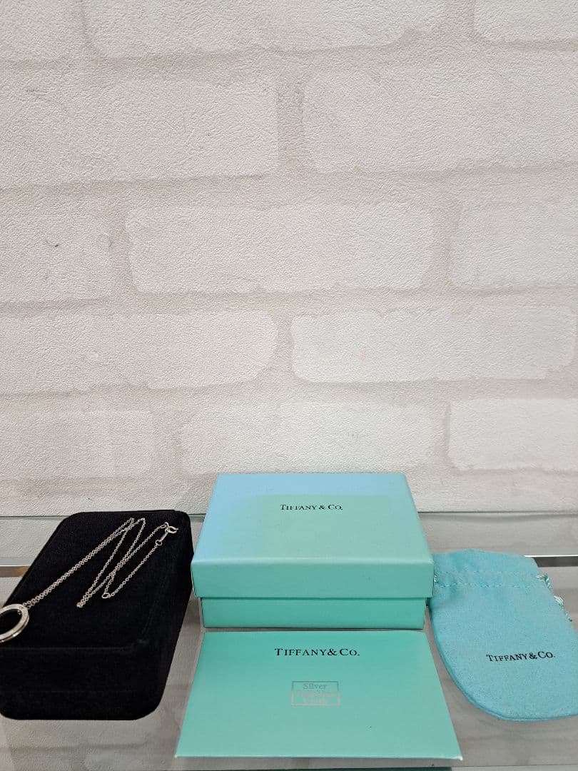 ぶーねTiffany&Co. ティファニー サークルリングネックレス925
