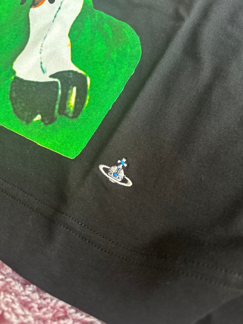 ヴィヴィアン　Tシャツ　黒　Vivienne Westwood トップス 牛柄