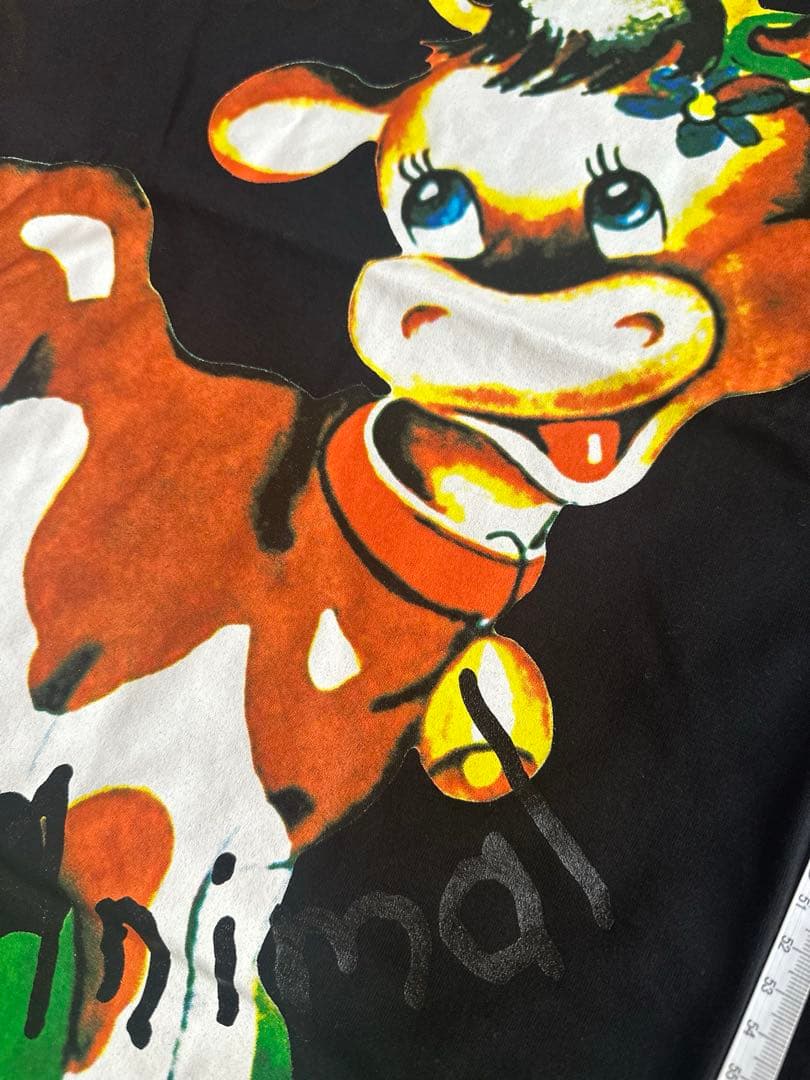 ヴィヴィアン　Tシャツ　黒　Vivienne Westwood トップス 牛柄