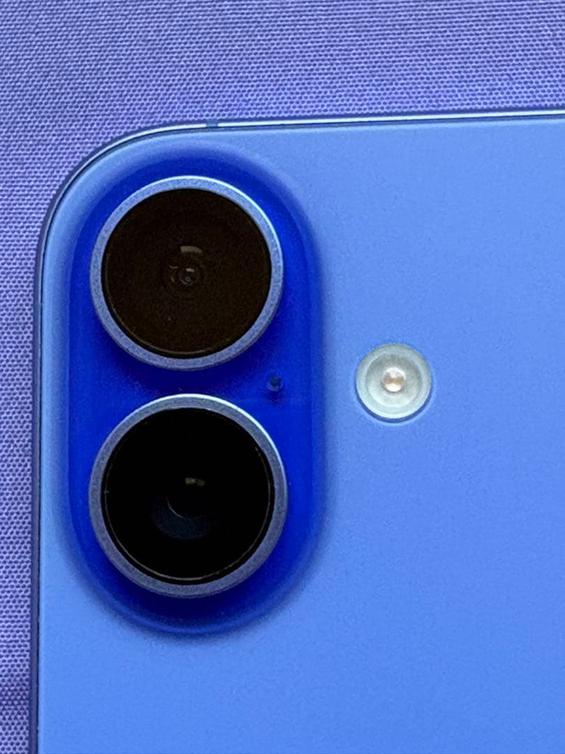 【美品✨】iPhone16 128GB SIMフリー ウルトラマリン