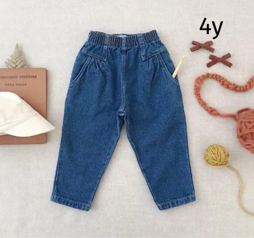 新品同様品‼︎soor ploom デニム 4y ソーアプルーム
