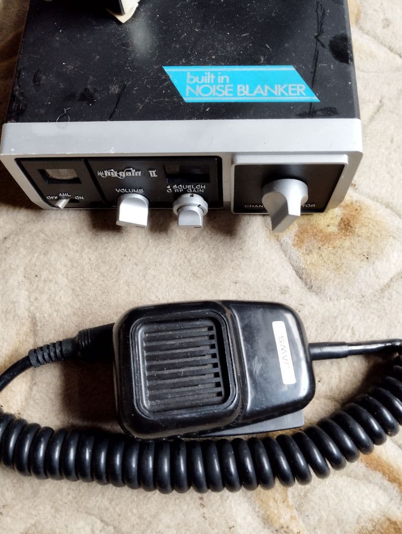 説明欄見てね! cb無線 ‥送受信機マイクセット付きです