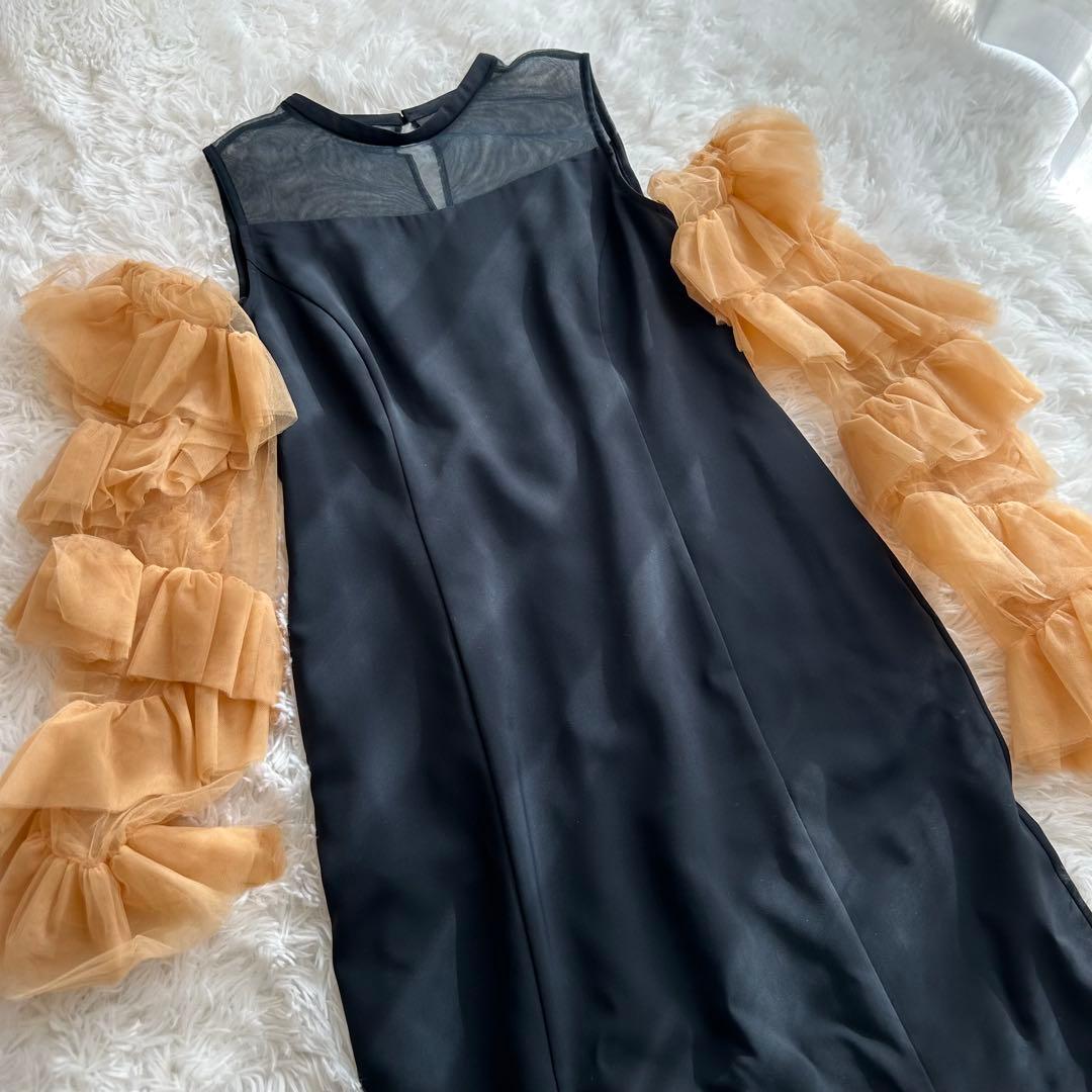 ANDRESD detached sleeve dress Lサイズ