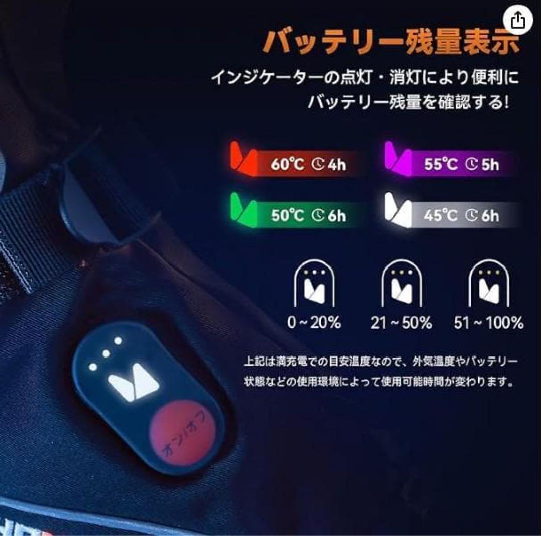 HOMPRES電熱グローブ 【Lサイズ】2023モデル 速暖型 新品・未使用