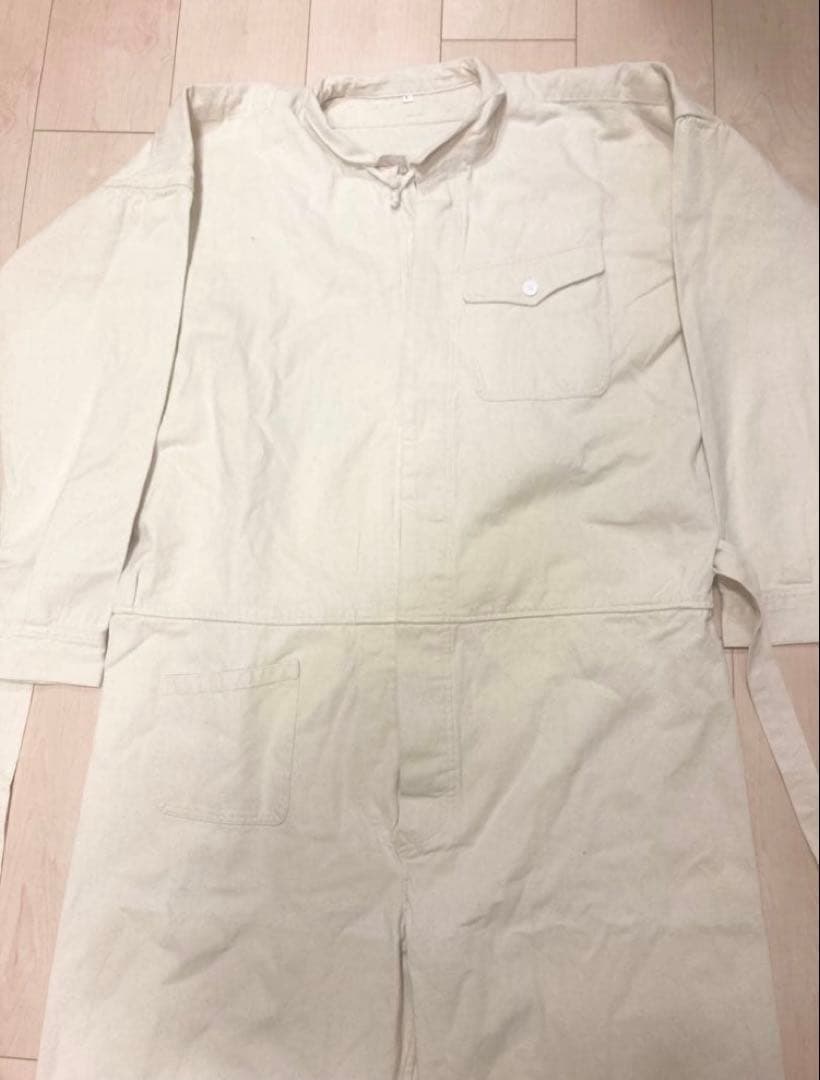 日本海軍　ツナギ　つなぎ　カバーオール　ミリタリー　第二次世界大戦　Lサイズ　軍