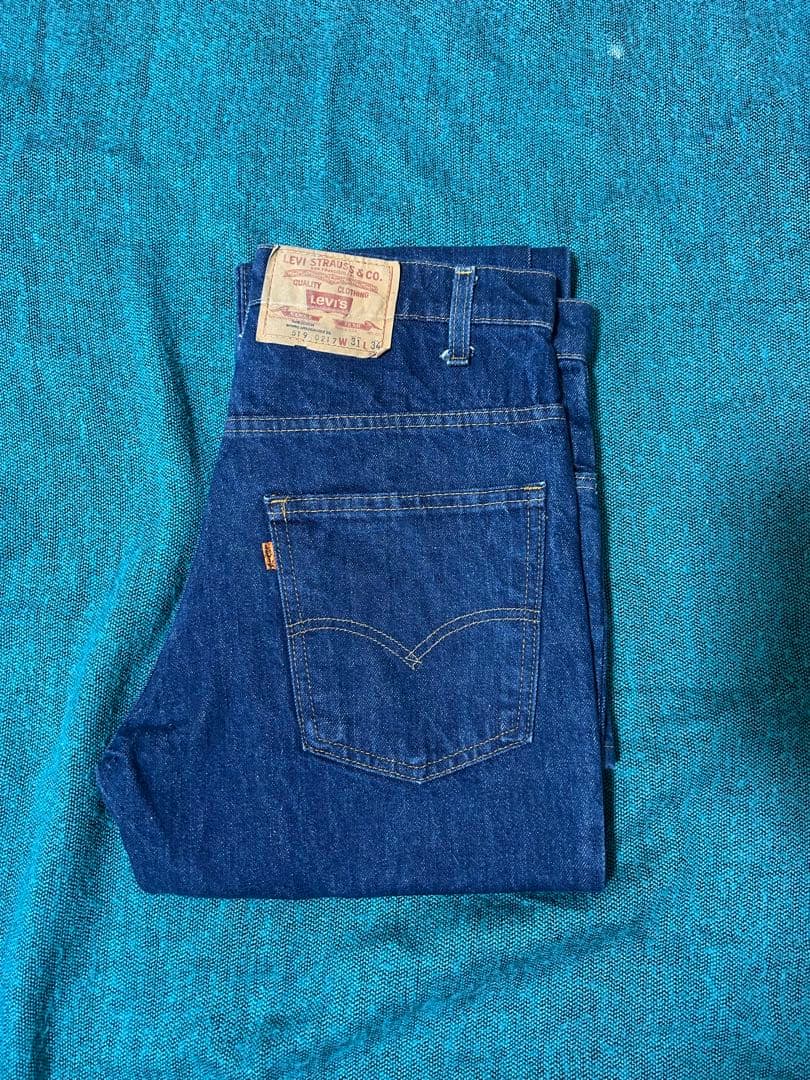 Levi's 519 デニム W31 L34 オレンジタブ テッドストック