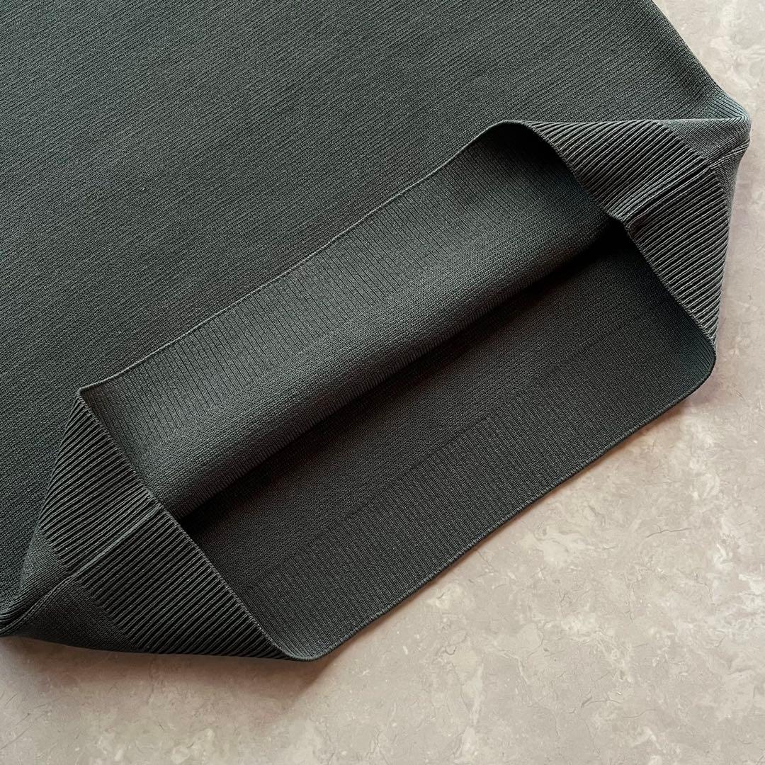 極美品☆パブリック トウキョウ／バウンドウールミラノリブ ハイネックニット XL