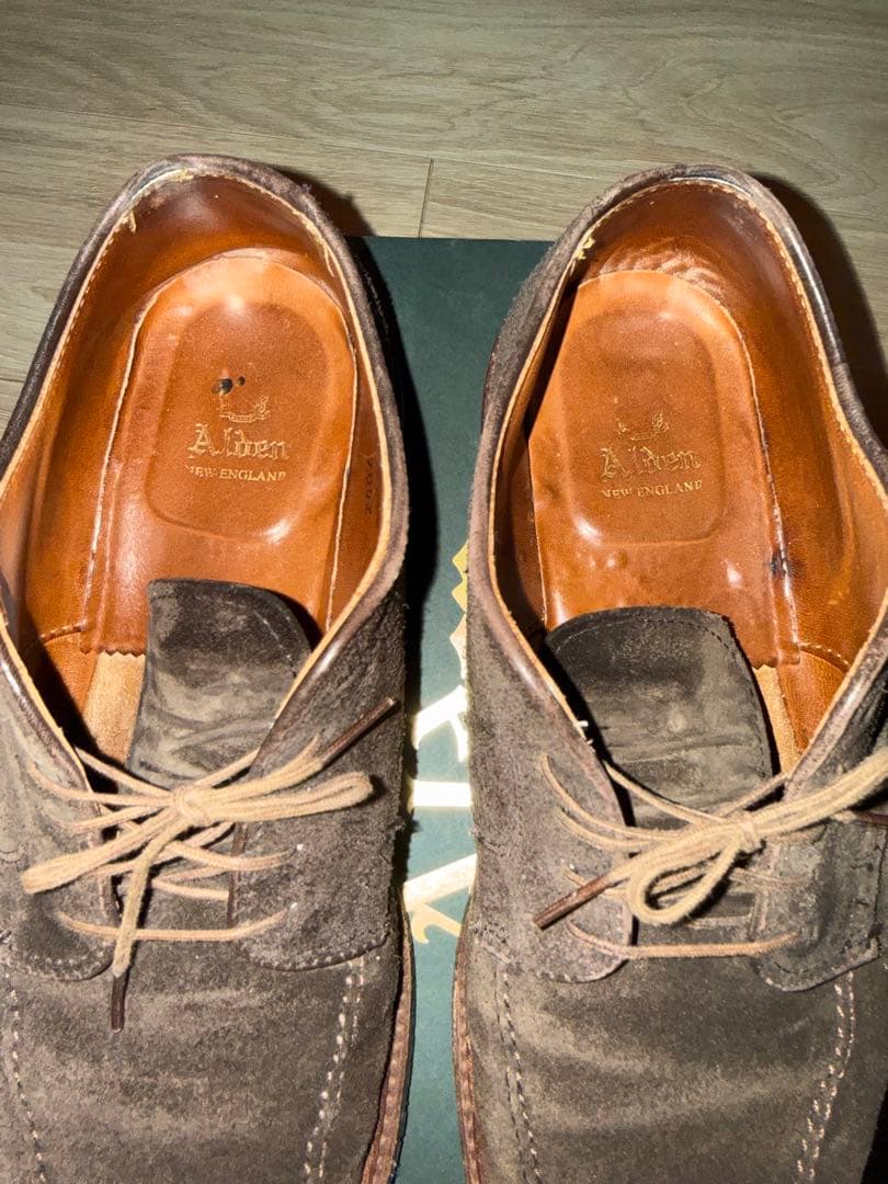ALDEN(オールデン) 革靴　メンズ　スエード　短靴
