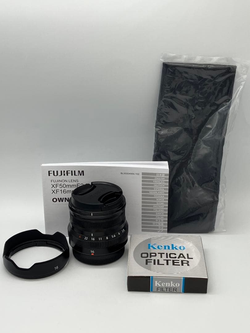 【返品保証・動作確認済】FUJIFILM XF16mm F2.8 R WR