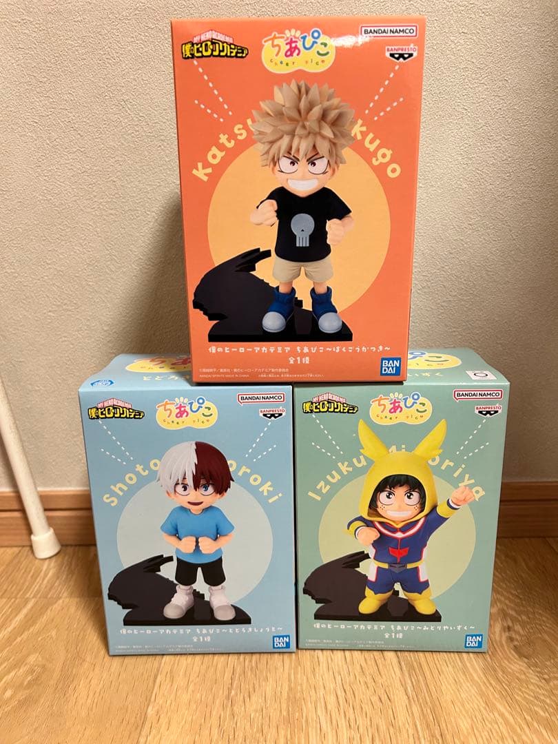 僕のヒーローアカデミア ちあぴこ 3種セット
