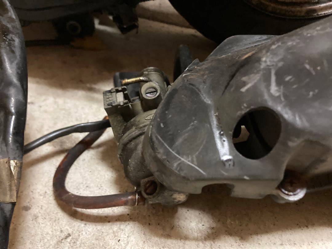 af27スーパーDIO純正太軸エンジンキャブリアホイールサス付