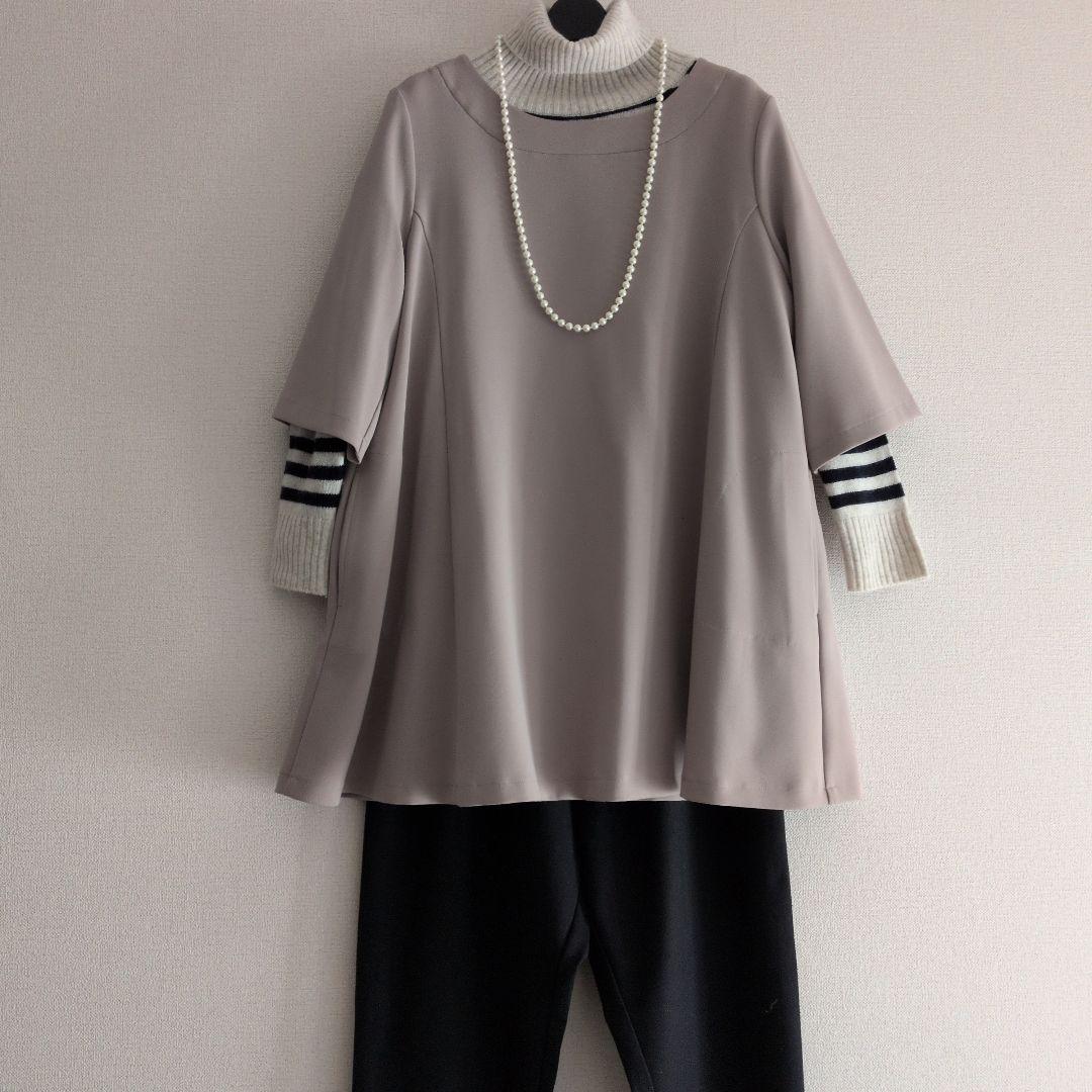 【美品】『KEIKO KISHI』ケイコ　キシ　チュニック　ベージュ