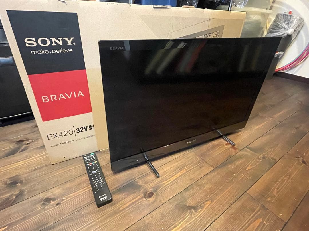 ひ*た様 SONY BRAVIA EX420 32V型 液晶テレビ　取説元箱大体