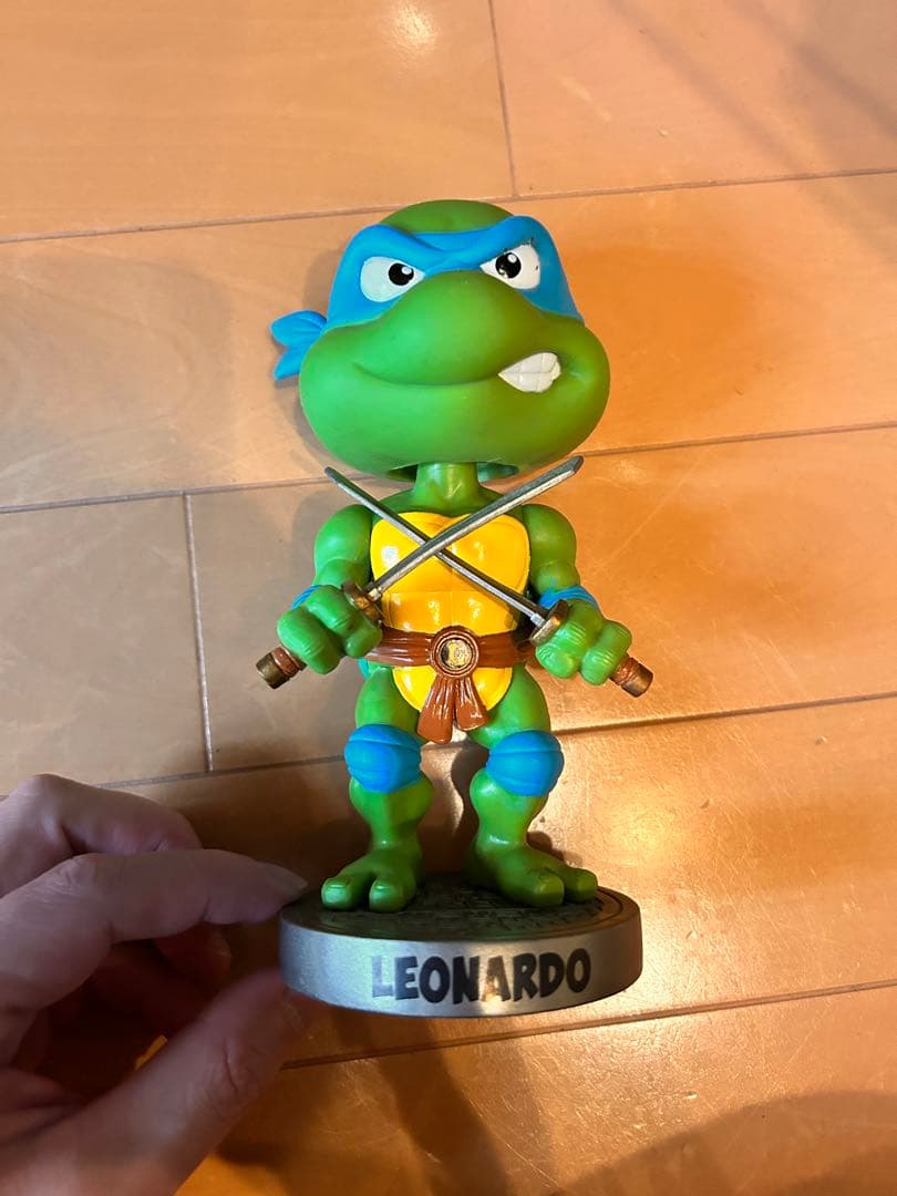 ミュータントタートルズ　ワッキーワブラー　フィギュア 6体セット