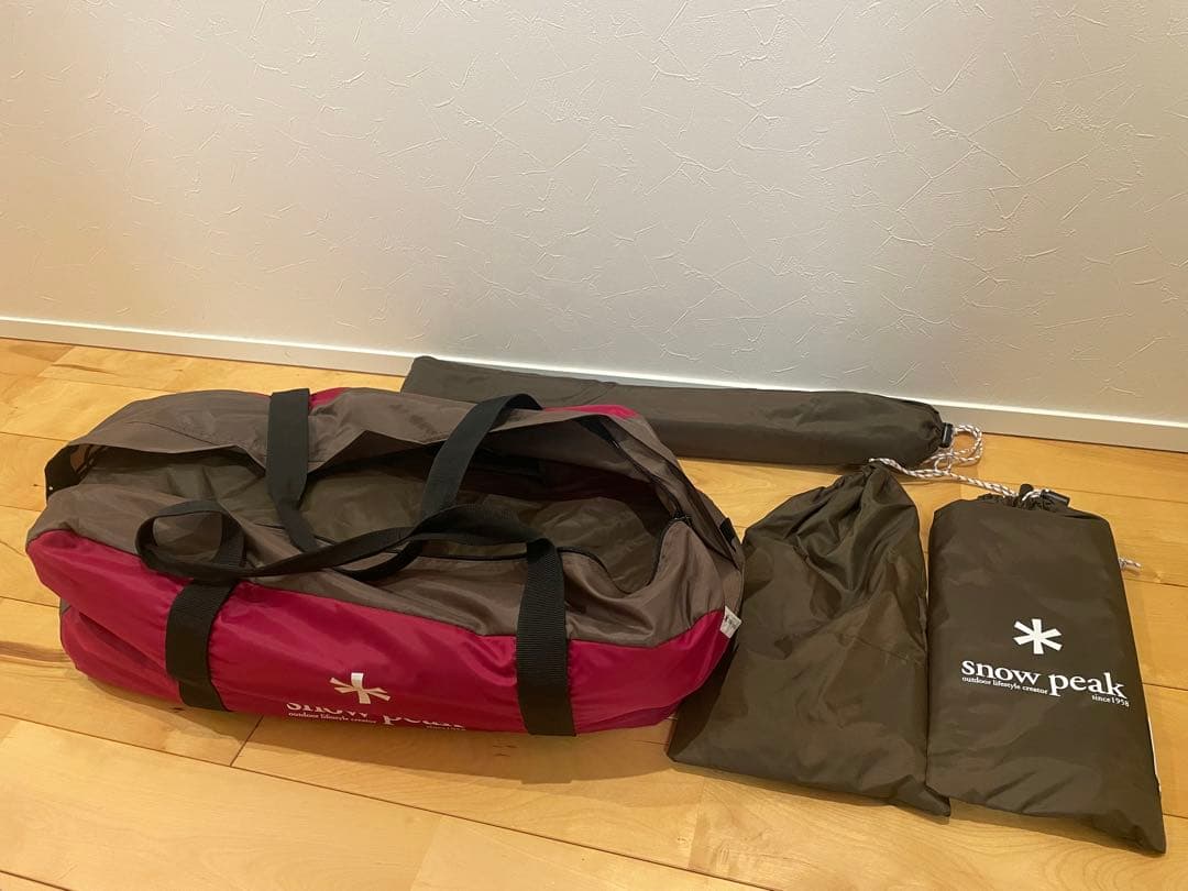  peak ヘキサイーズ1 グランドシート付き