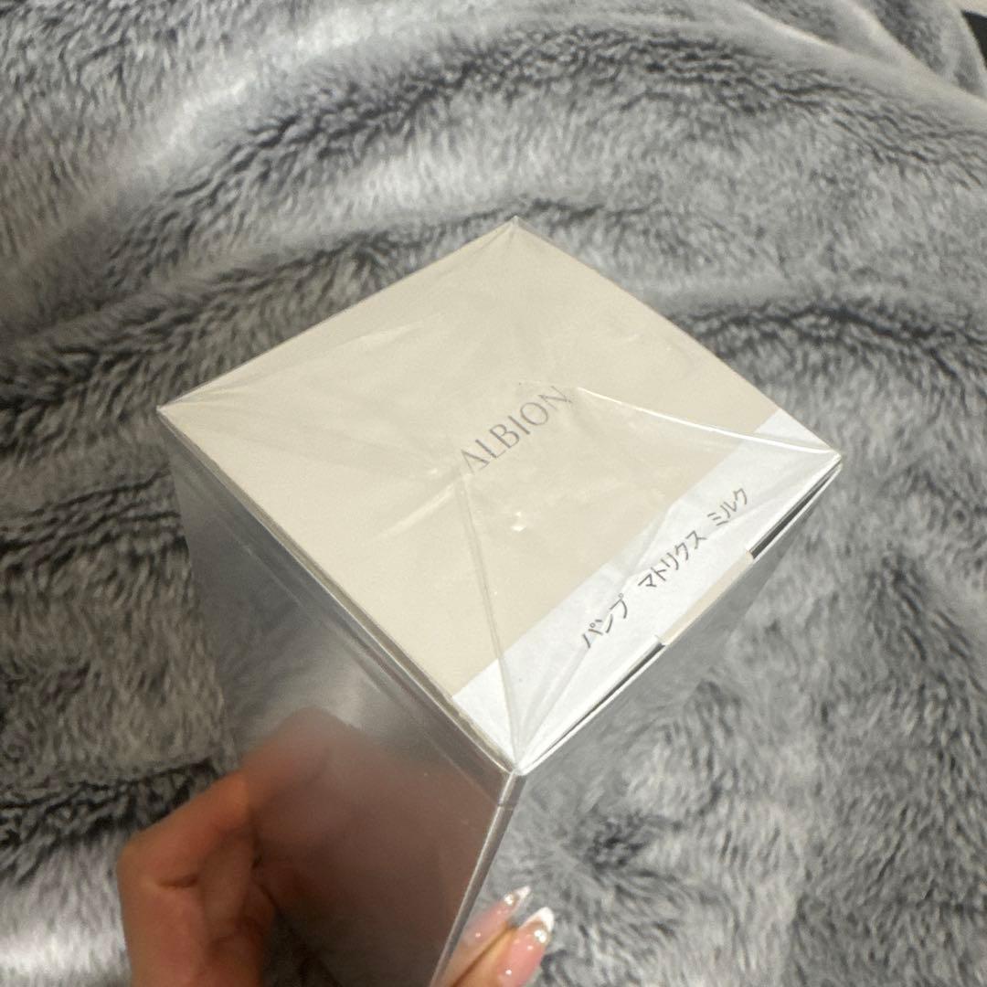 ALBION INFINESSE PUMP MATRIX MILK ➕スキコン