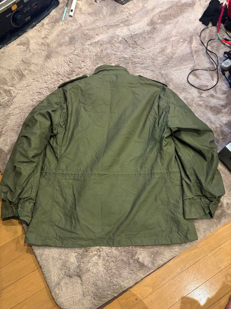 良好　80s M-65 フィールドジャケット米軍実物 ALPHA ライナー付き