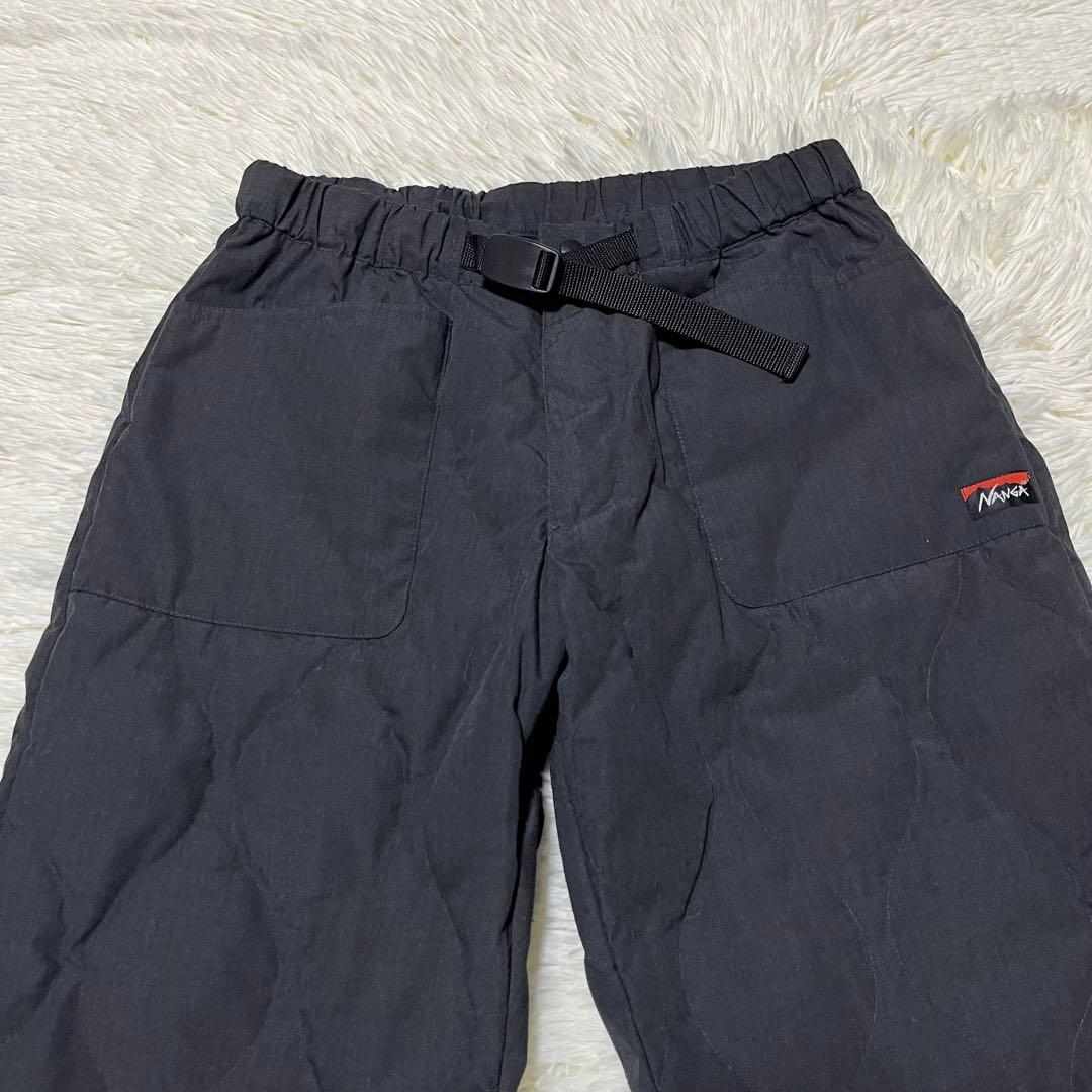 【美品】Orange別注 NANGA キルトダウンパンツ ナンガ Lサイズ